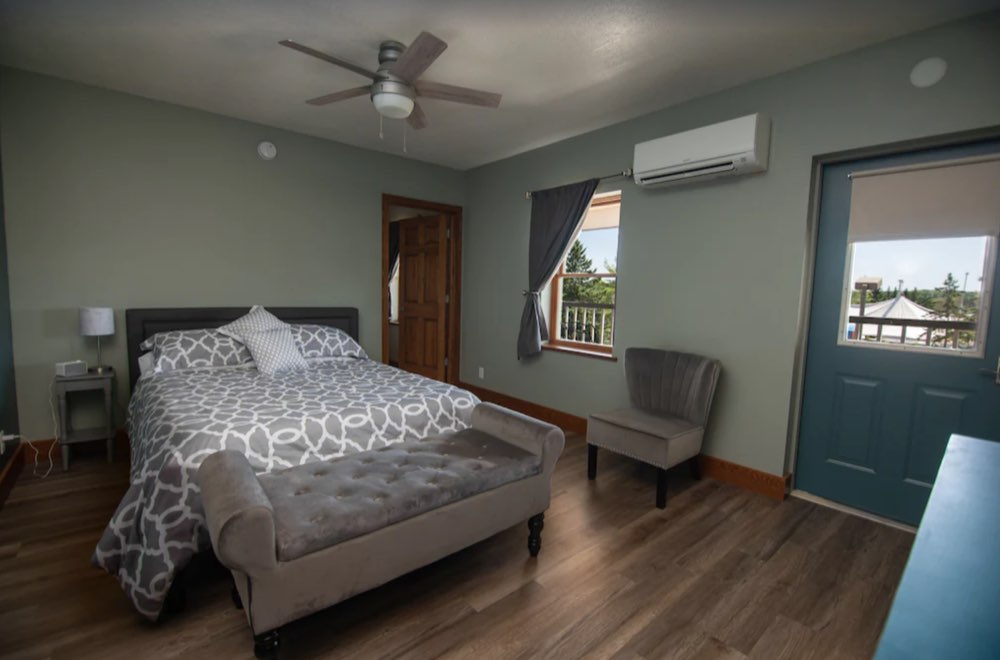 Bedroom in the Suite